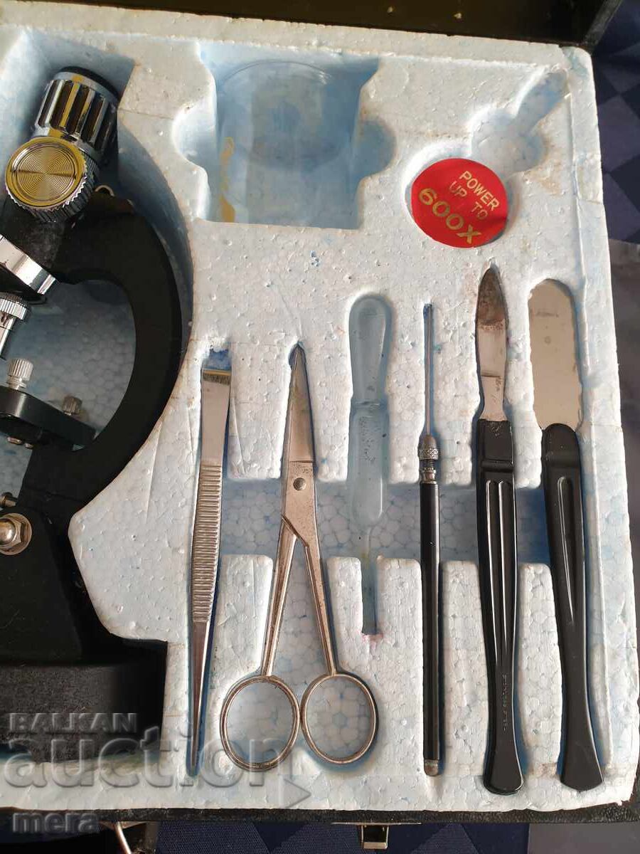 Μικροσκόπιο με σετ αξεσουάρ σε βαλίτσα - 5 Μικροσκόπιο με σετ αξεσουάρ σε βαλίτσα - 5