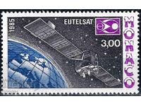 Монако 1985 - космос телекомуникации MNH