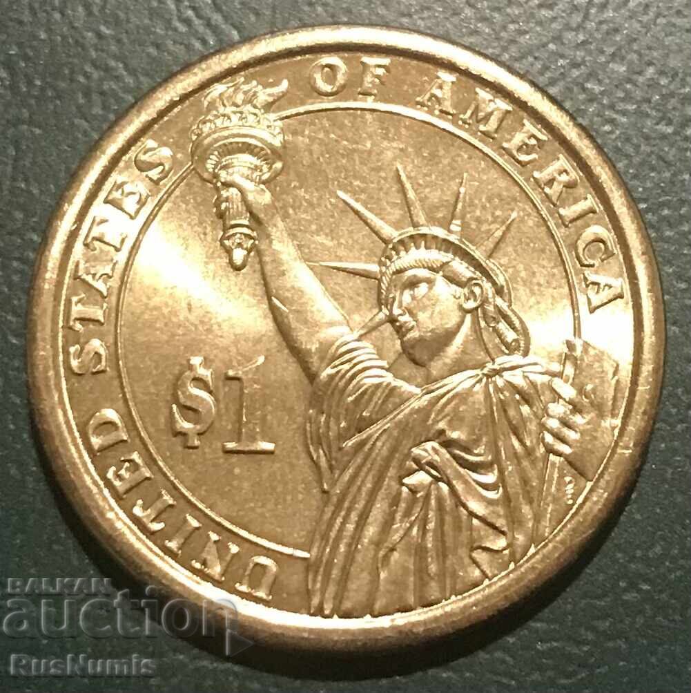 USA. 1 dollar 2008(D). John Quincy Adams. with price 4.50 BGN | € 2.30