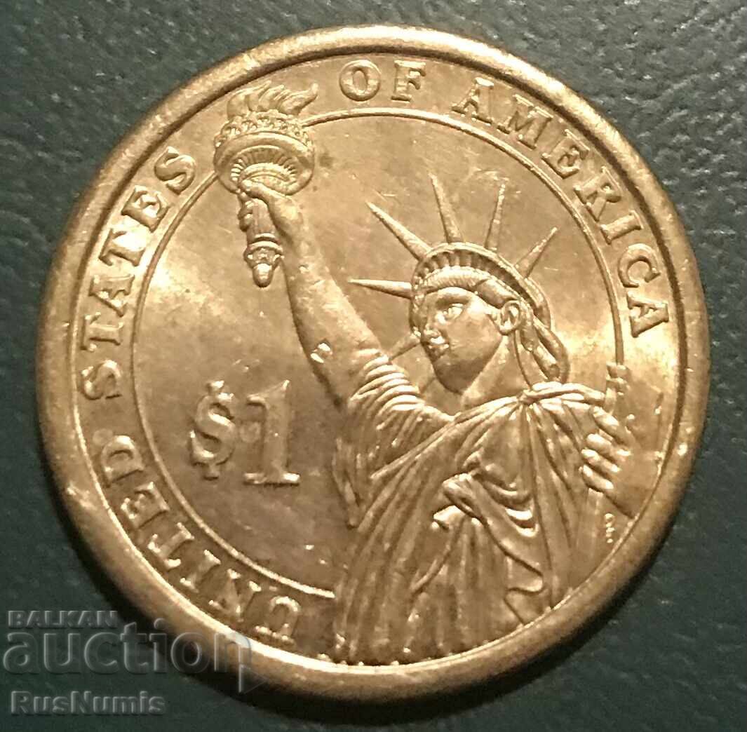 USA. 1 dollar 2008(D). James Monroe. with price 4.50 BGN | € 2.30