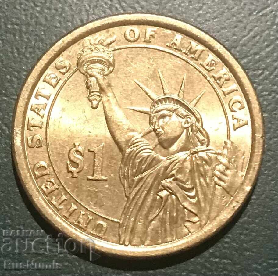 ΗΠΑ. 1 δολάριο 2009 (D). William Henry Harrison με τιμή 4.50 BGN | € 2.30