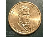 SUA. 1 dolar 2009 (D). William Henry Harrison