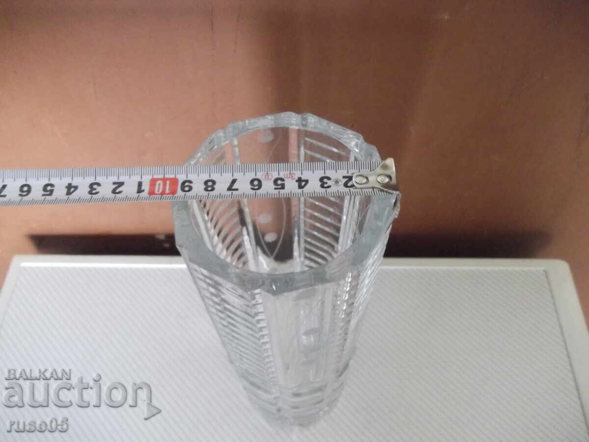Crystal vase - 3 with price 15.00 BGN | € 7.67