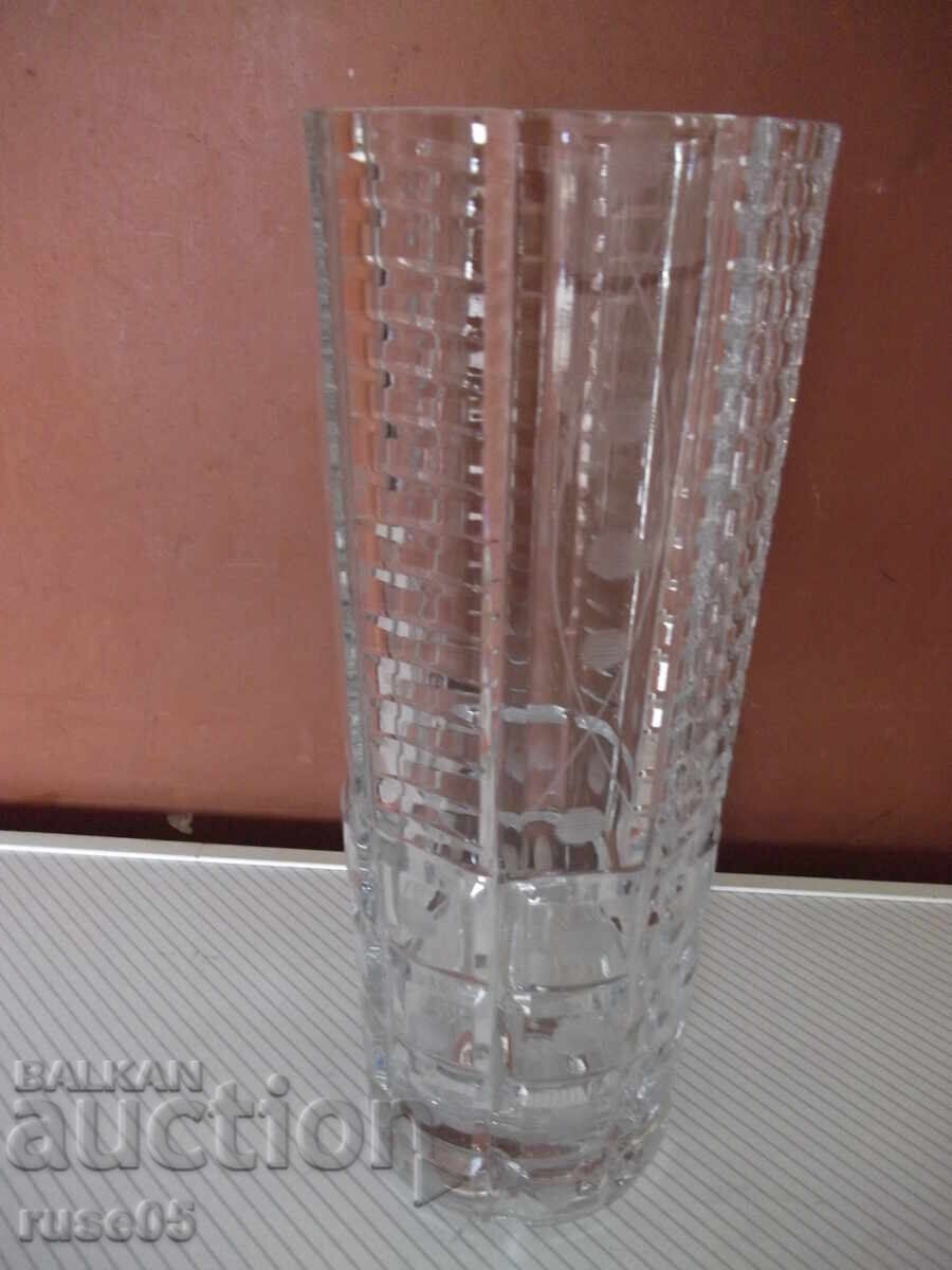 Crystal vase - 3