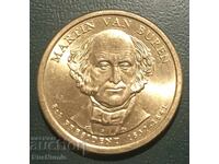 SUA. 1 dolar 2008 (D). Martin Van Buren