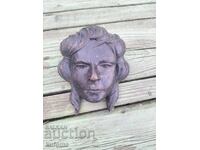 Sculptură de perete din lemn