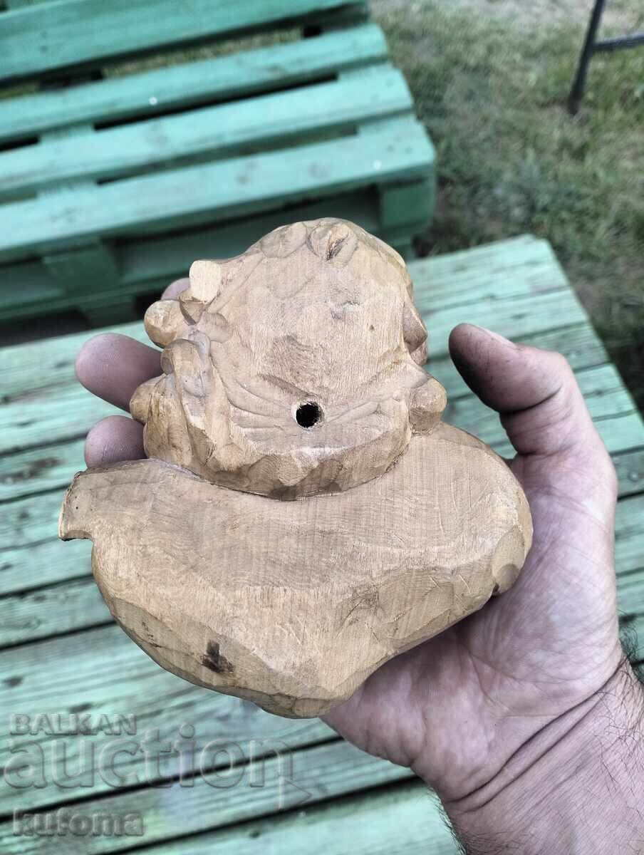 Дървена ангелска глава - 5