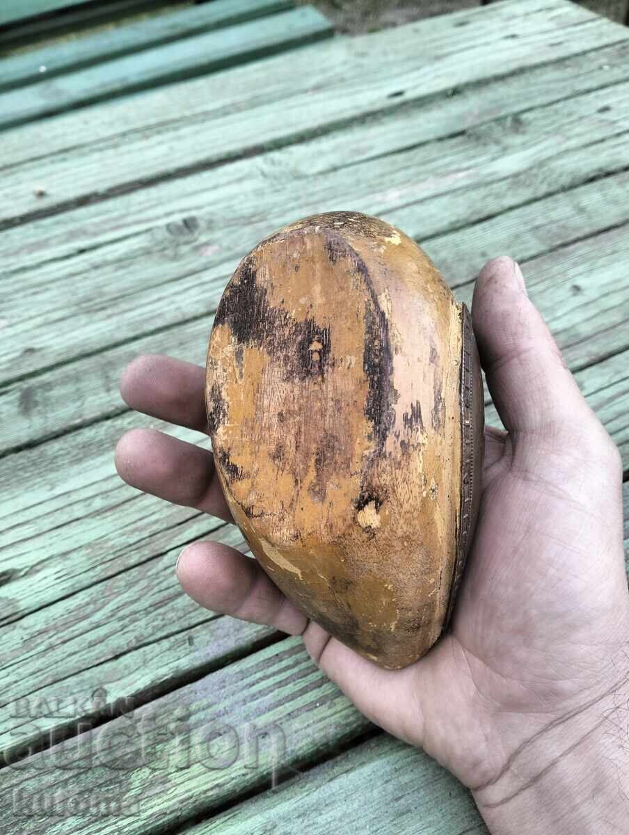 Ξύλινη πάπια με ορειχάλκινα εξαρτήματα - 5