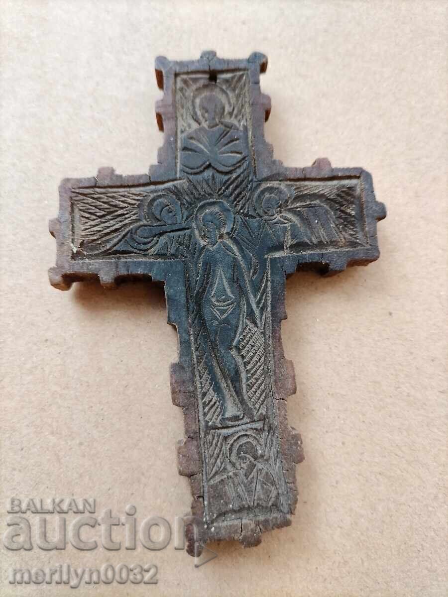 Αναγεννησιακός σταυρός από βόειο τένον, πρωτόγονος RRR, αρχές 19ου αιώνα - 6