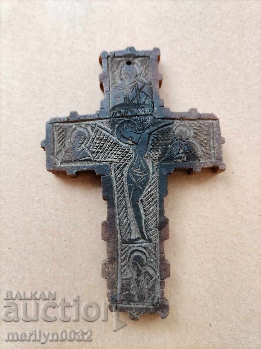 Αναγεννησιακός σταυρός από βόειο τένον, πρωτόγονος RRR, αρχές 19ου αιώνα - 7