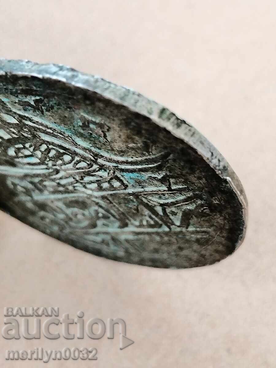 Delivery of Ottoman Silver Coin 32.8 g 465/1000 1203 AH 2 Gold Yuzluk