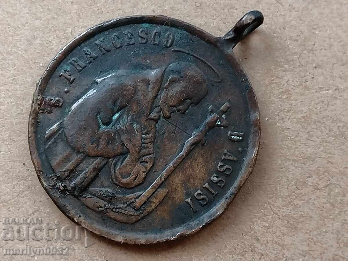 Католически медал 19-ти век - 5