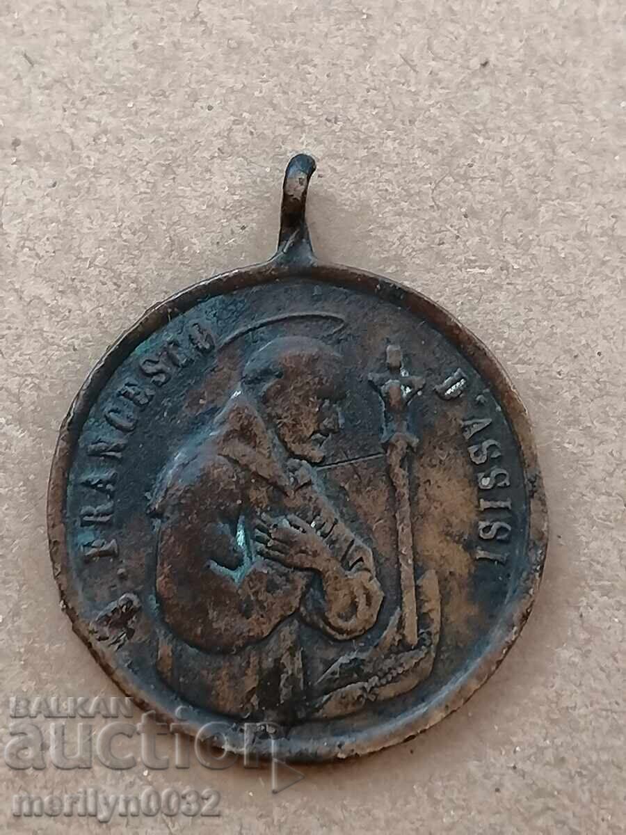 Католически медал 19-ти век