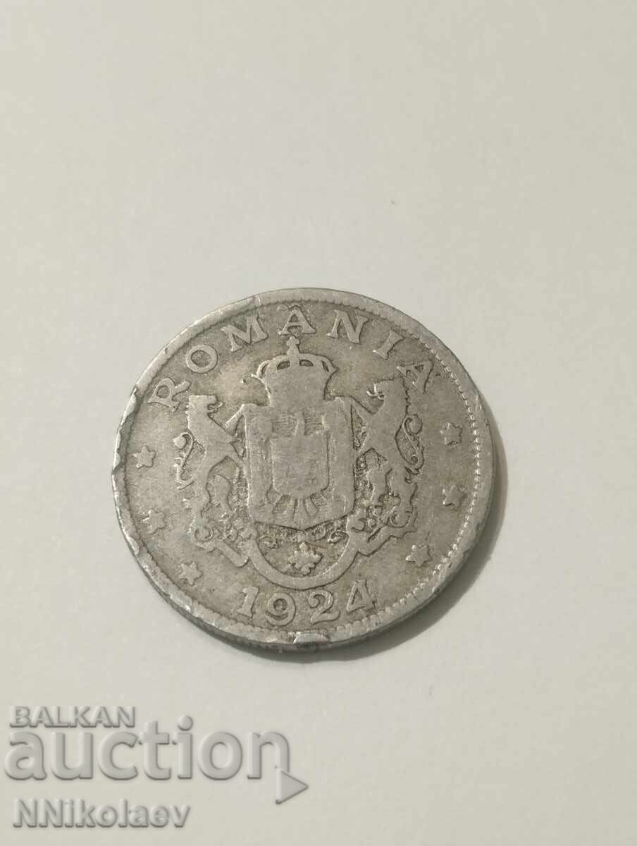 Доставка на Румъния 2 леи 1924 г. Доставка на Румъния 2 леи 1924 г.