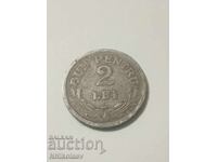 România 2 lei 1924