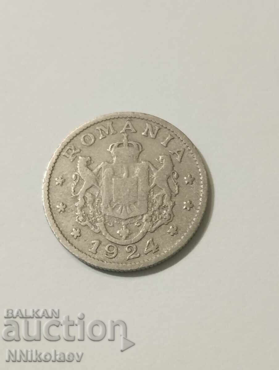 Delivery of Romania 1 Leu 1924