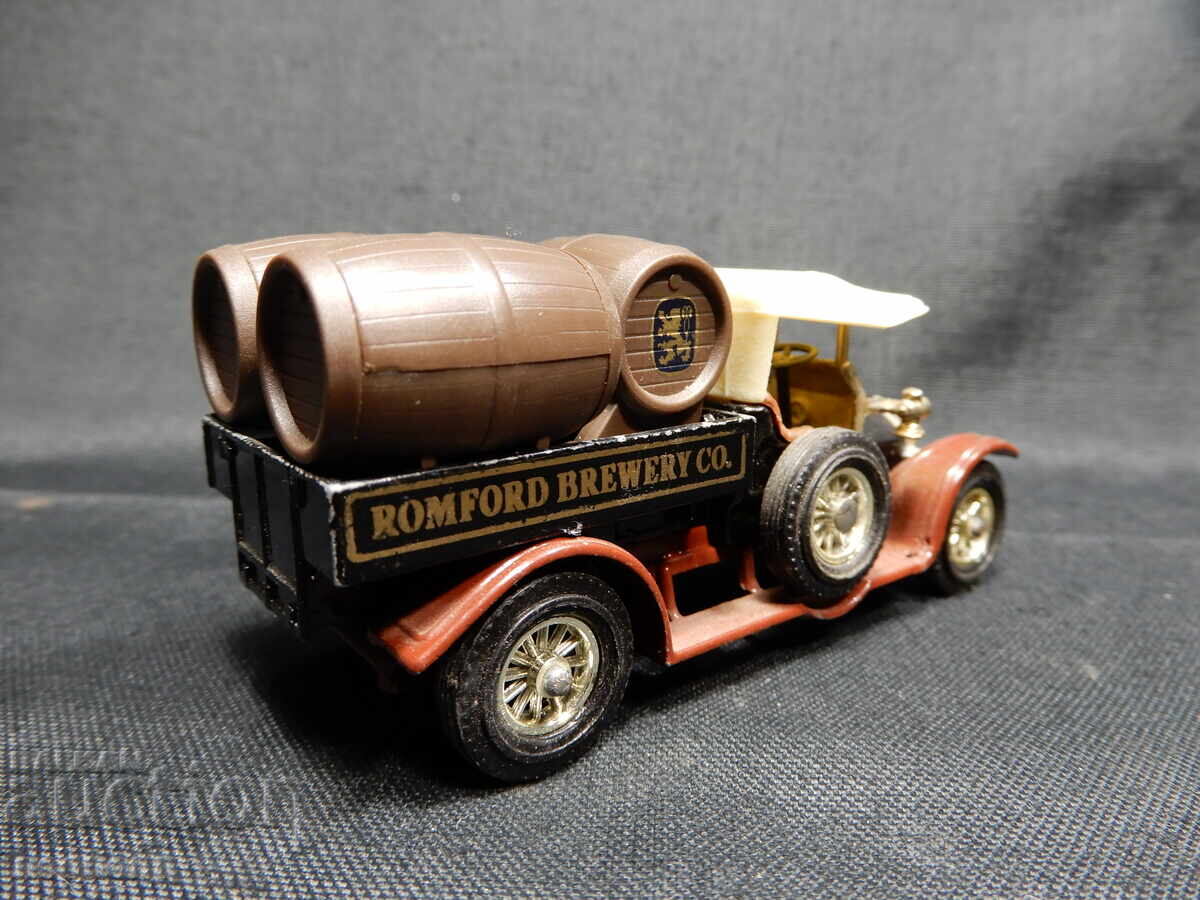 Доставка на СТАРА РЕТРО МЕТАЛНА КОЛИЧКА CROSSLEY MATCHBOX MOY ENGLAND