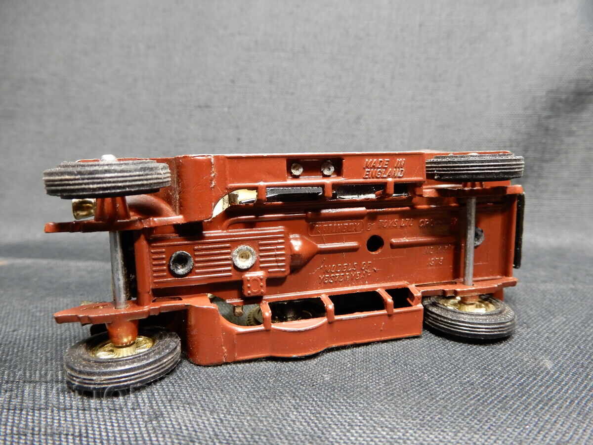 СТАРА РЕТРО МЕТАЛНА КОЛИЧКА CROSSLEY MATCHBOX MOY ENGLAND - 6