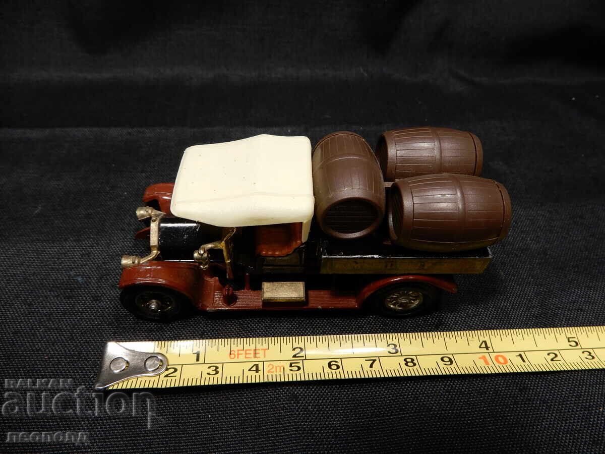 СТАРА РЕТРО МЕТАЛНА КОЛИЧКА CROSSLEY MATCHBOX MOY ENGLAND - 7