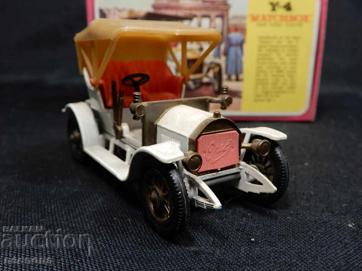 OLD RETRO METAL CAR OPEL MATCHBOX MOY ENGLAND - 5