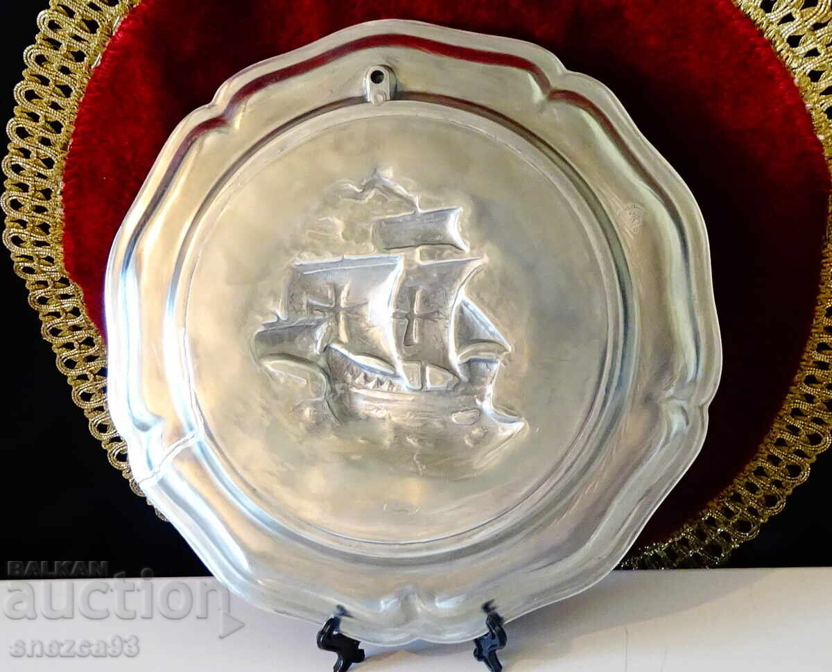 Caldera plate, panel with Templar Ship with price 19.00 BGN | € 9.71