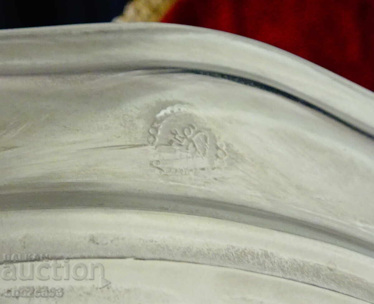 Auction  Caldera plate, panel with Templar Ship