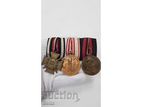 Military lot with medal, cross, medal - Austria-Germany WWI