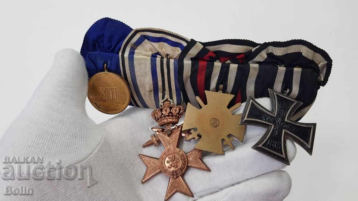 Στρατιωτικό μετάλλιο σταυρός, μετάλλιο, παράσημο - Γερμανία 1914-1918 - 6