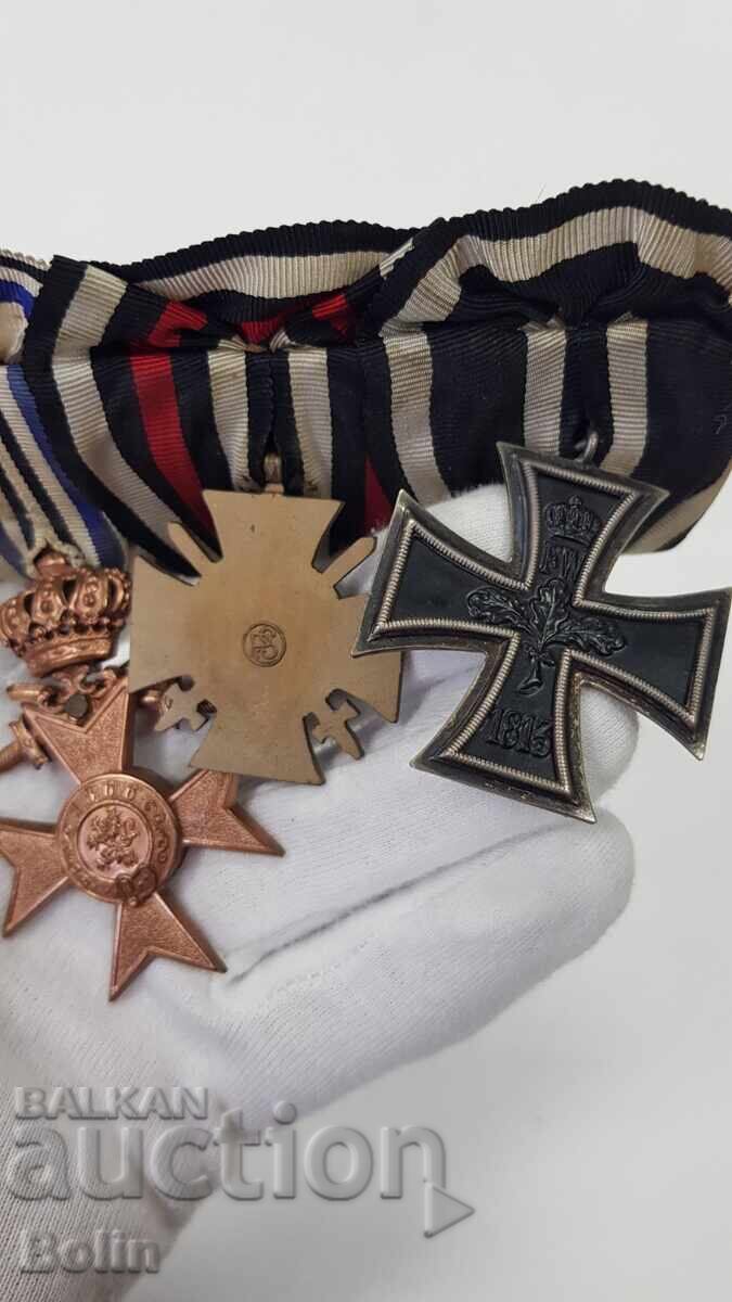 Στρατιωτικό μετάλλιο σταυρός, μετάλλιο, παράσημο - Γερμανία 1914-1918 - 7