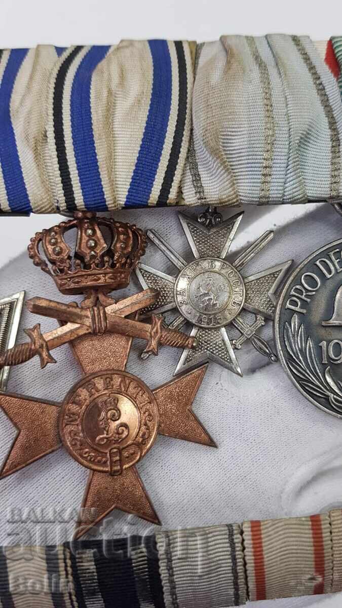 Δημοπρασία Σπάνιο στρατιωτικό κολάρο, σταυρός, παράσημο, μετάλλιο - Α' ΠΠ 1914-1918