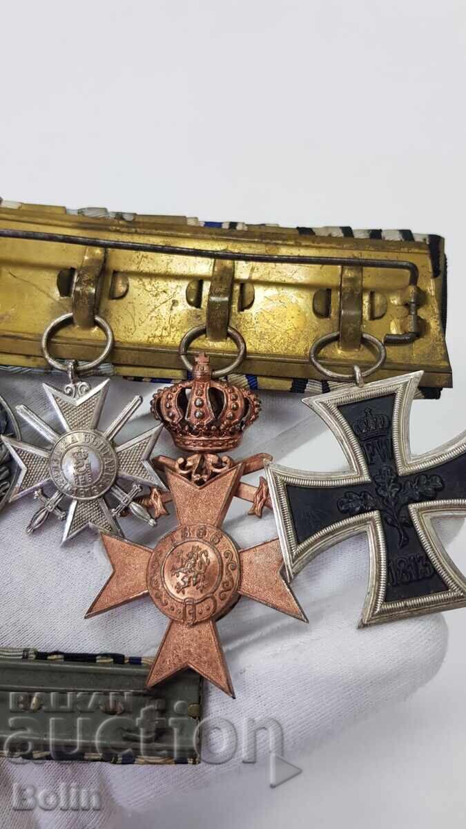 Σπάνιο στρατιωτικό κολάρο, σταυρός, παράσημο, μετάλλιο - Α' ΠΠ 1914-1918 - 7