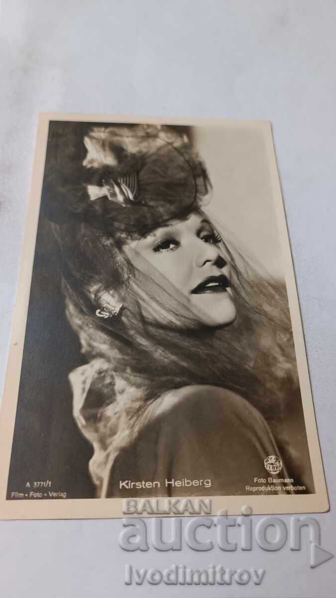 Cartolină poștală Kirsten Heiberg