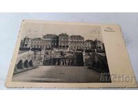 Postcard Vienna Belvedere 1938