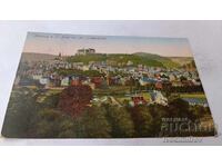 Postcard Marburg View from the Schaferbuche 1944