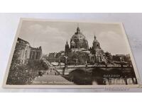 Cartolină Berlin Dom und Friedrichbrucke