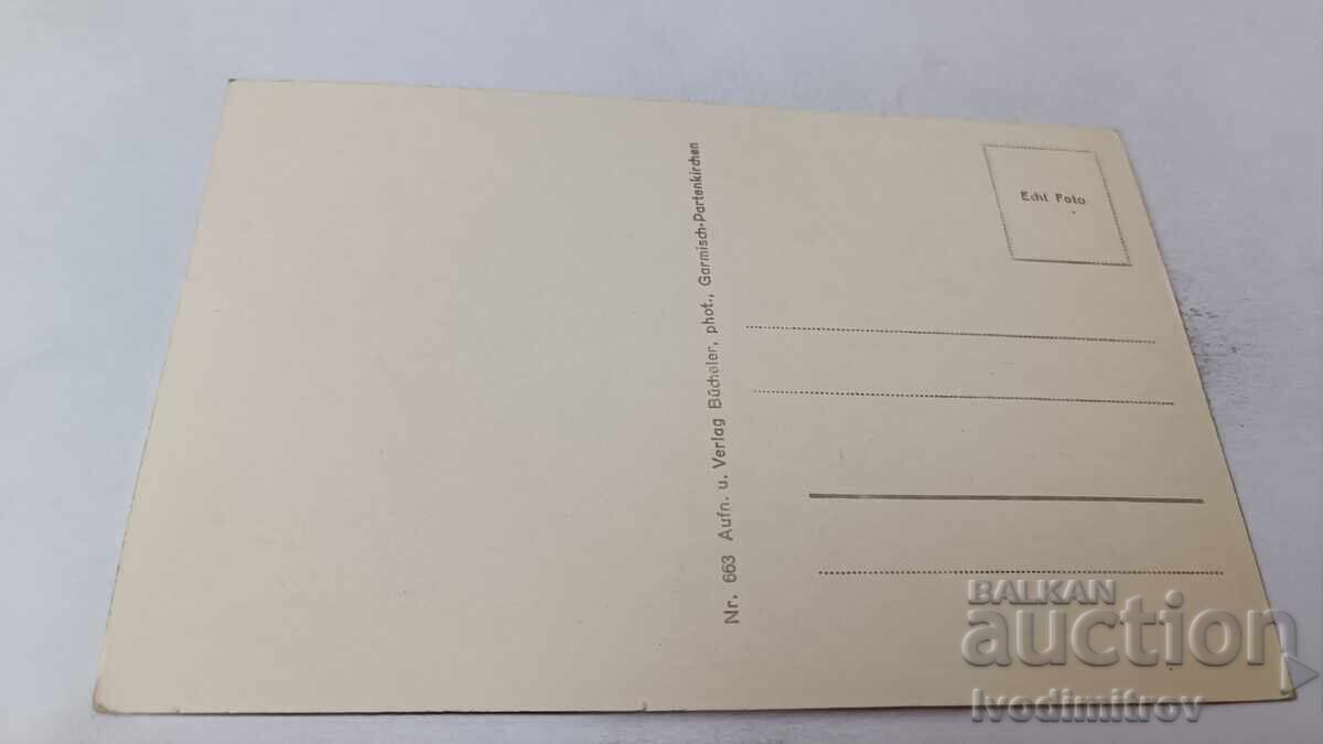 Postcard Olympia-Kunsteis-Stadion m. Zugspitzgruppe with price 3.45 BGN | € 1.76 Postcard Olympia-Kunsteis-Stadion m. Zugspitzgruppe with price 3.45 BGN | € 1.76