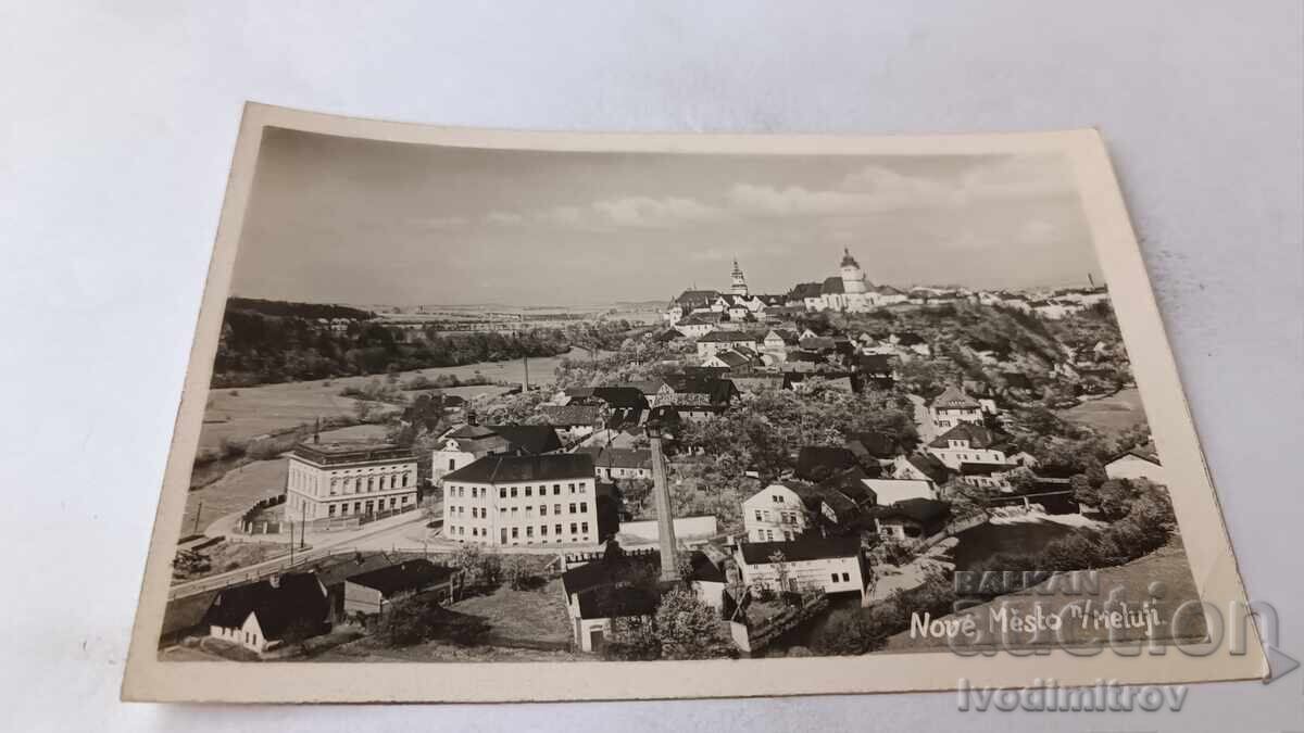 Postcard Prague New Town Postcard Prague New Town