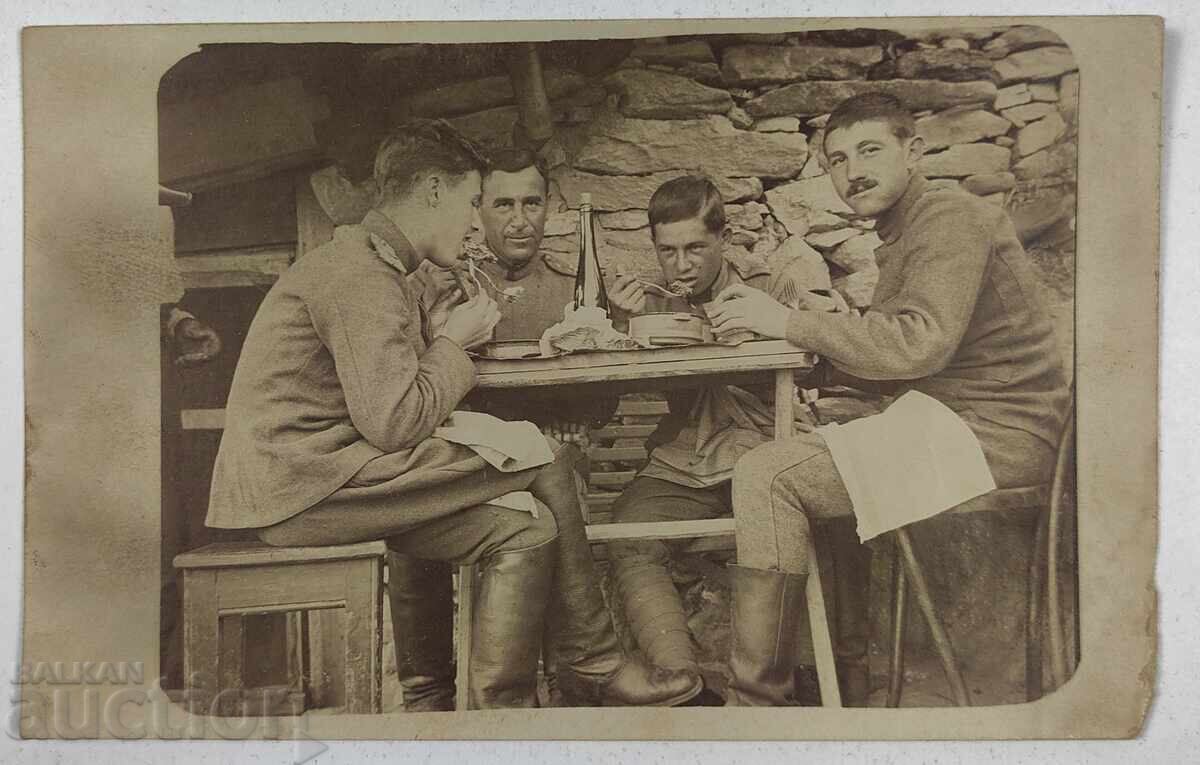 Στρατιωτική φωτογραφία Α' Παγκοσμίου Πολέμου Βαλκανικού Διασυμμαχικού