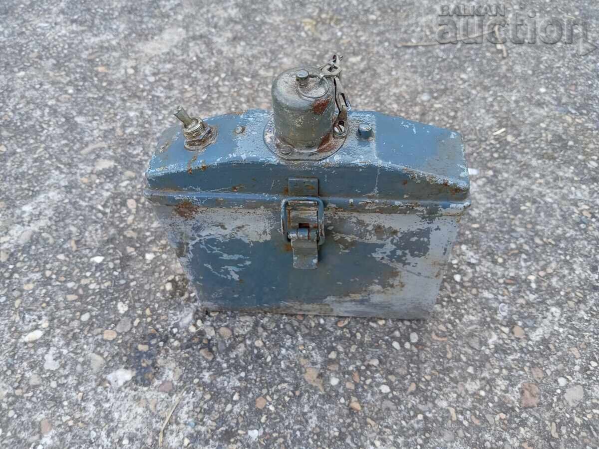 Old military battery NKP 2O 1989