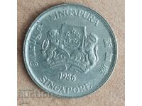 Σιγκαπούρη 5 σεντ 1986 j35