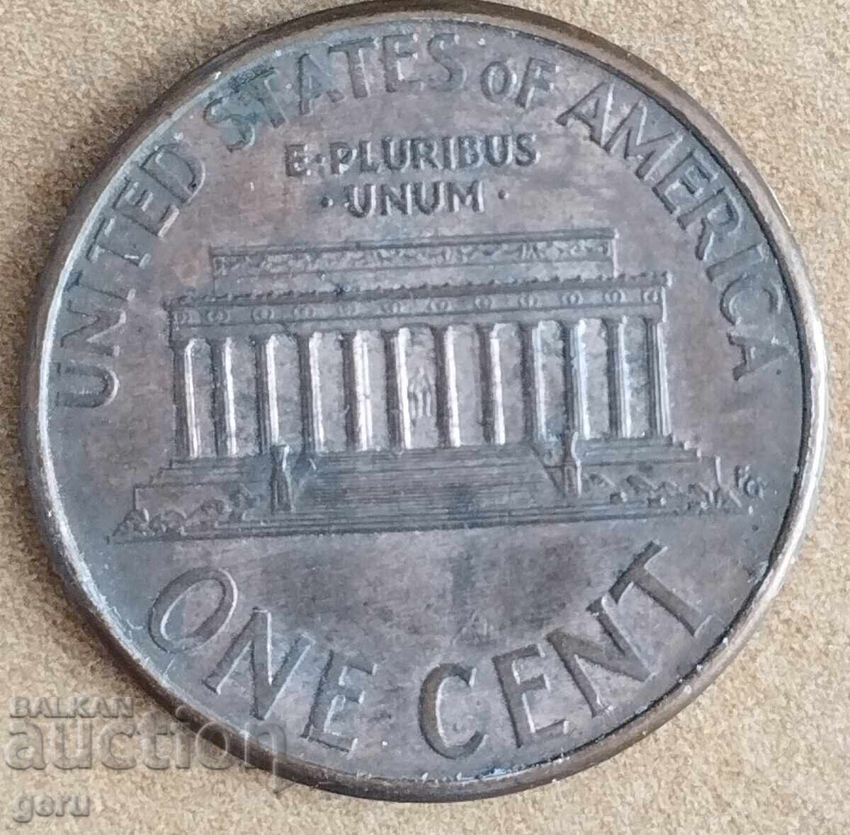 1 σεντ ΗΠΑ 1998 j35 με τιμή 0.23 BGN | € 0.12 1 σεντ ΗΠΑ 1998 j35 με τιμή 0.23 BGN | € 0.12