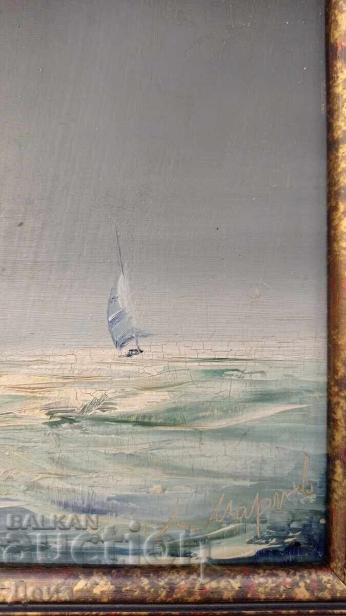 Delivery of L. Marinov painting Delivery of L. Marinov painting