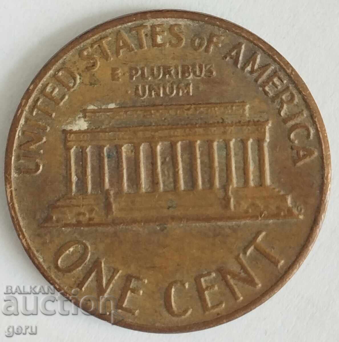 1 σεντ ΗΠΑ 1969 j35 με τιμή 0.60 BGN | € 0.31