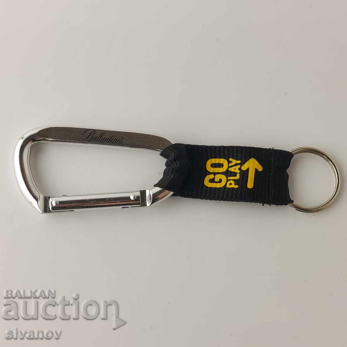 Интересен стар ключодържател Ballantine's GO Play #5855
