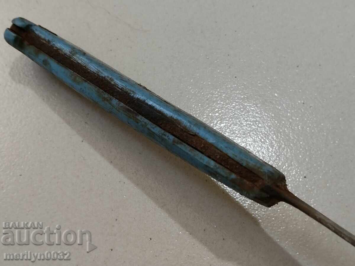 Delivery of An old hand-forged butcher's knife without a handle dagger kulak Delivery of An old hand-forged butcher's knife without a handle dagger kulak