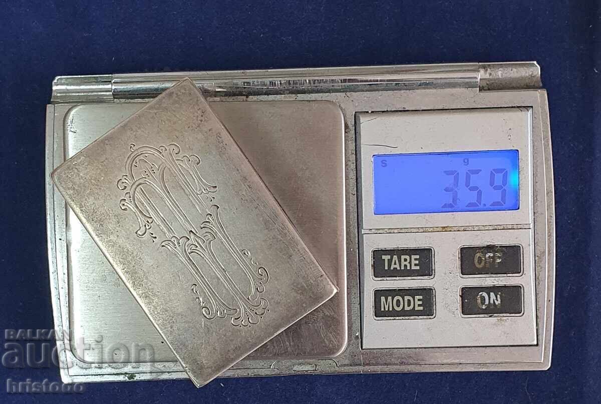 Παλαιό Ασημένιο Ρωσικό Κιπριτό 84 - 7 Παλαιό Ασημένιο Ρωσικό Κιπριτό 84 - 7