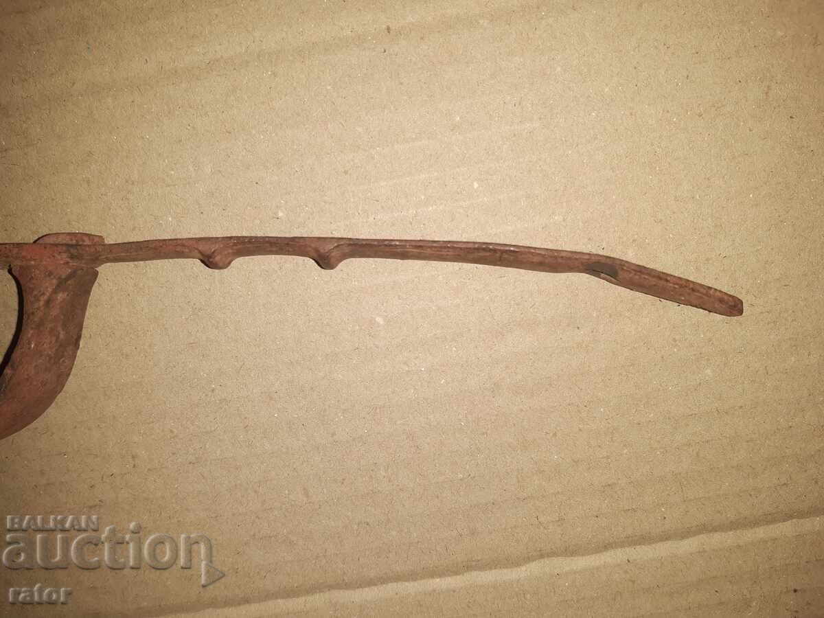 Grătar de declanșare cu trăgaci de la o pușcă foarte veche - 6