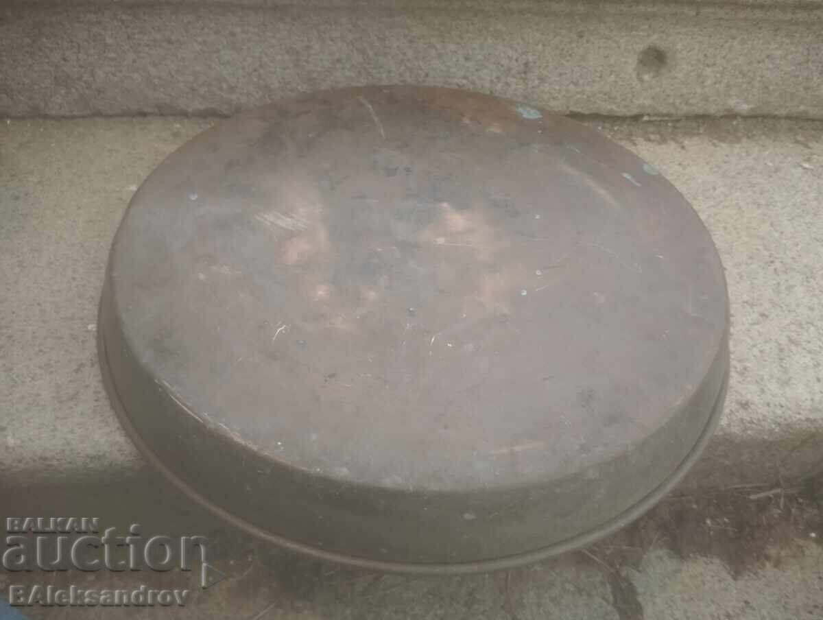Стара голяма бакърена тава с цена 38.00 лв. | € 19.43