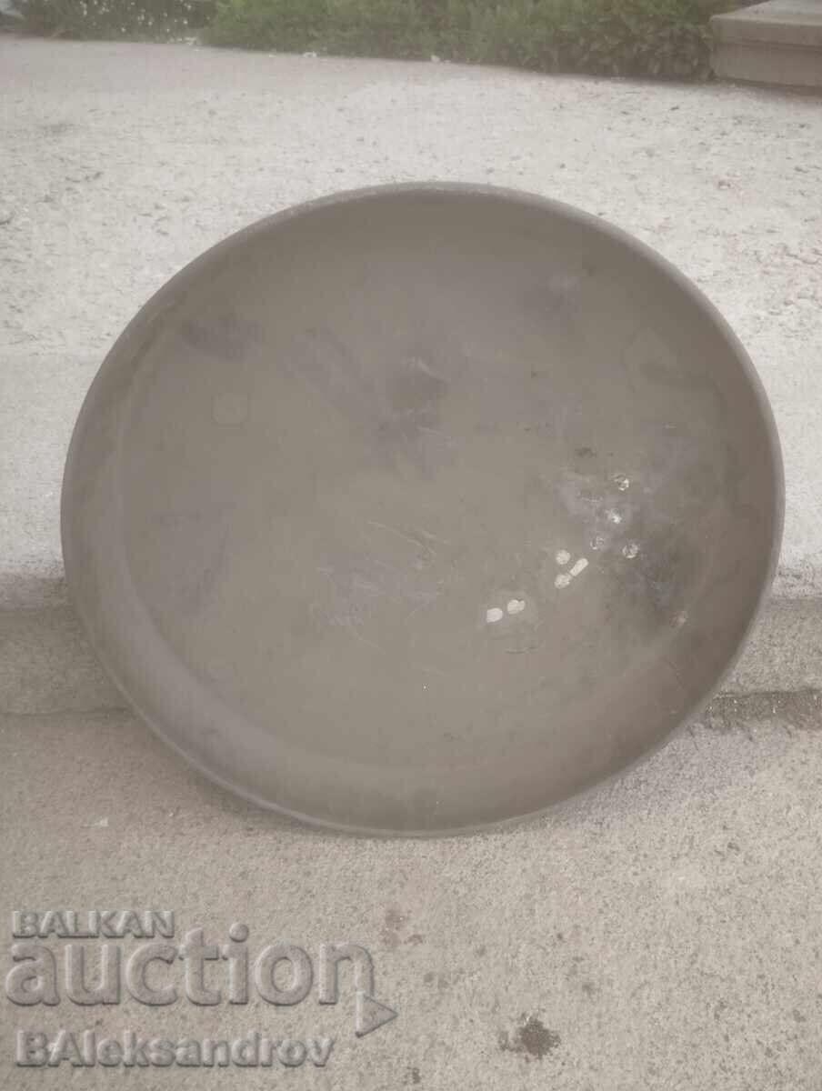 Стара голяма бакърена тава