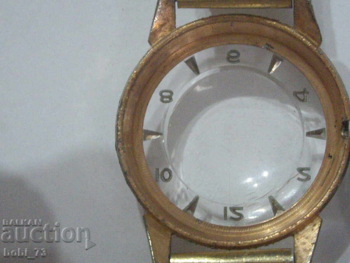 Επιχρυσωμένο ανδρικό ελβετικό ρολόι. - 6